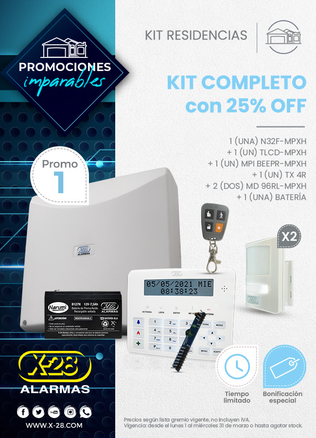 📣 ATENCIÓN📣
¡25% OFF en Kit completo para #Residencias!