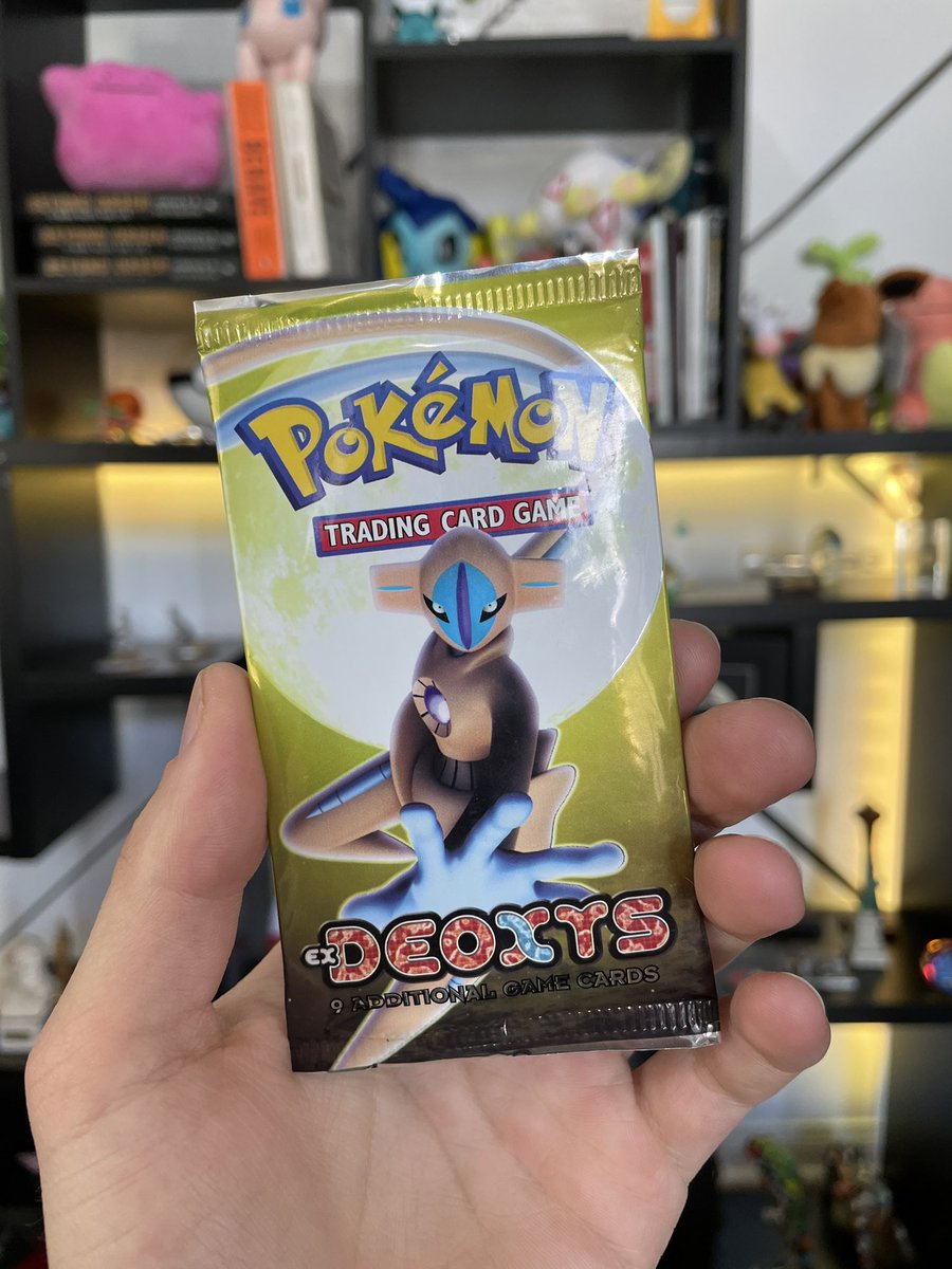 omg it’s finally here...

My first ever pack of EX Deoxys! AND IT’S HEAVY!