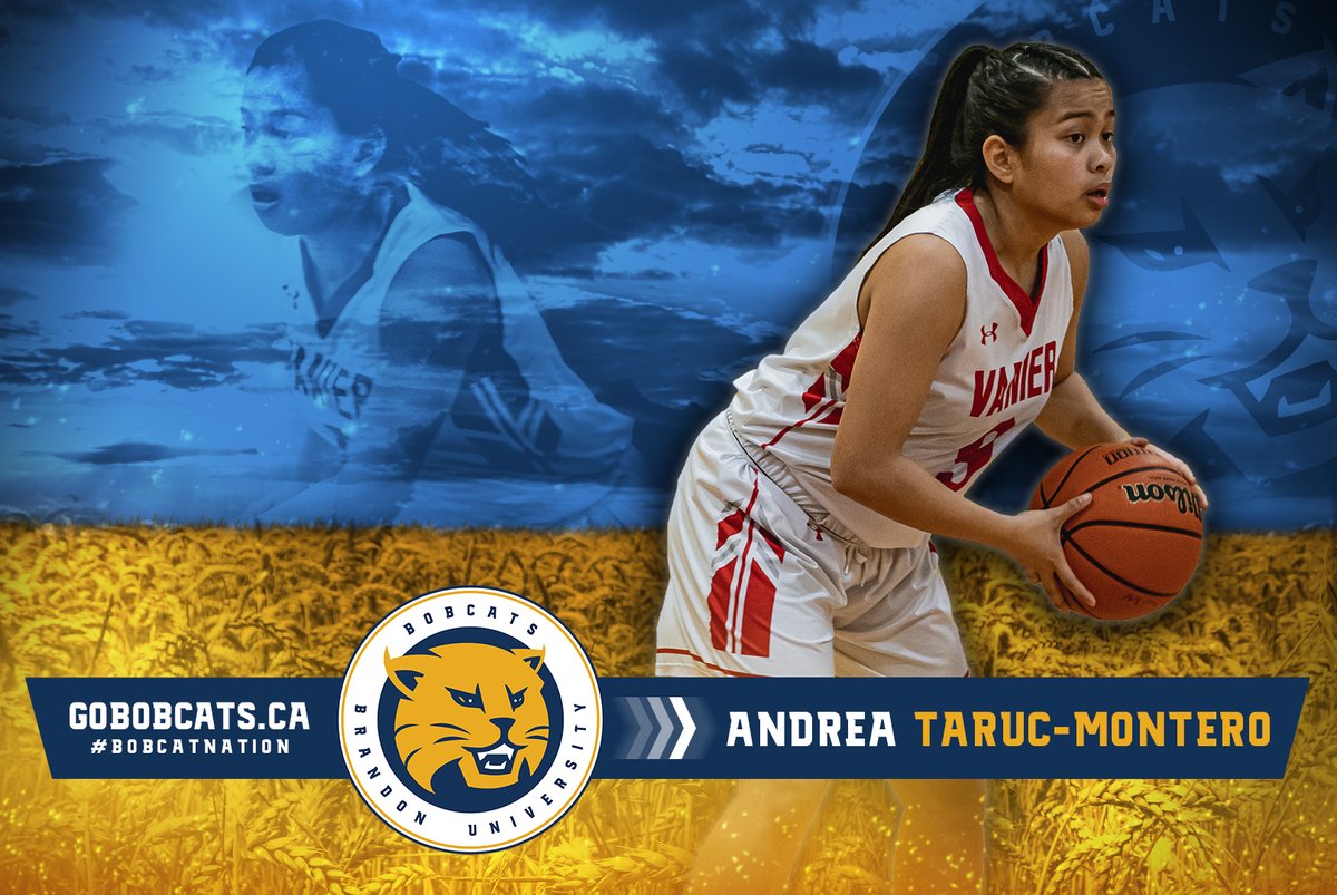 BUBobcats's tweet photo. The 2021-22 recruit class grows with the addition of Andrea Taruc-Montero, a speedy and versatile guard out of Vanier College. 

Welcome to #BobcatNation, Andrea! https://t.co/BNHaHHpN0X