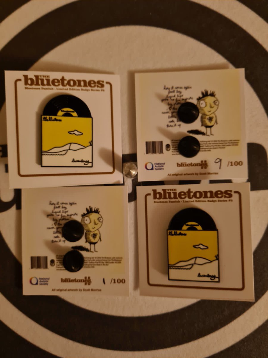 BluetonesFanz's tweet photo. Here you go y’all

Badge No 2 in our @TheBluetones covers series

Waddaya think? #Luxemburg #LimitedEd

On sale from Friday 6pm 😍 https://t.co/gj4GwdeTEq