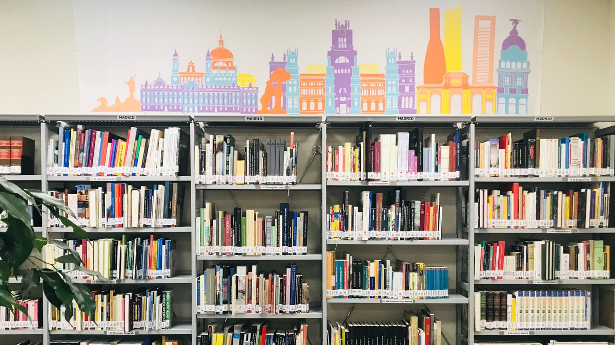 Bibliotecas Ayuntamiento de Madrid tweet media