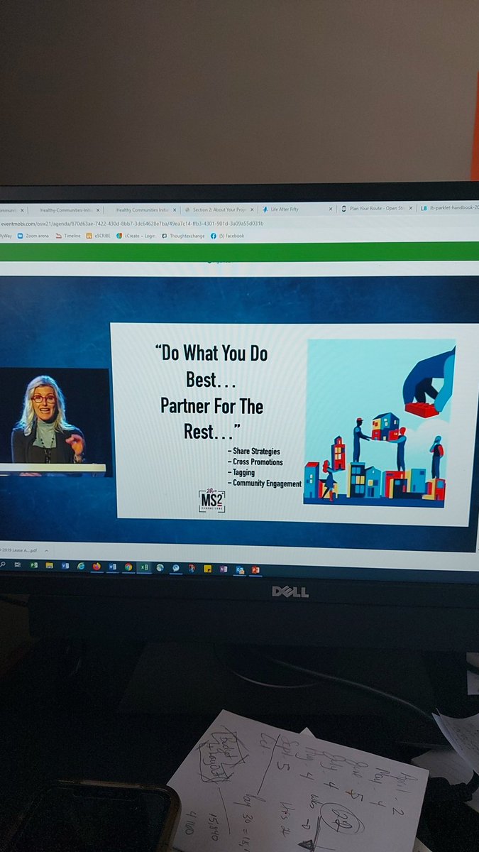 #OSWConf21
Share strategies with partners and everyone wins