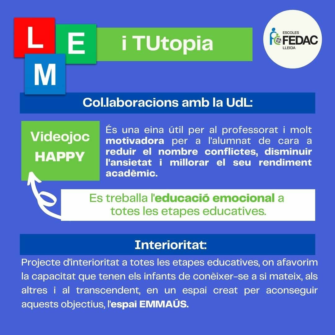 FedacLleida's tweet photo. L'ESCOLA EN XIFRES: L'impacte del projecte educatiu #avuixdemà2024 es mesura en xifres. L'alumnat d'#educació #infantil, #primària i #ESO gaudeix de propostes encarades a fomentar #Lideratges i fer d'ells persones #competents i #compromeses amb l'#entorn. #LEM #TUtopia #7H #xerpa https://t.co/4fmZq9NquD