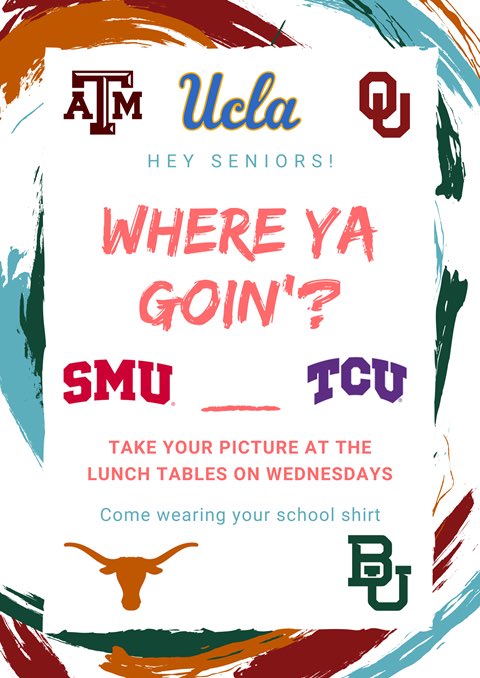 klein_stuco's tweet photo. We will be at the lunch tables every Wednesday until May 4th! https://t.co/rupZVjFiPe