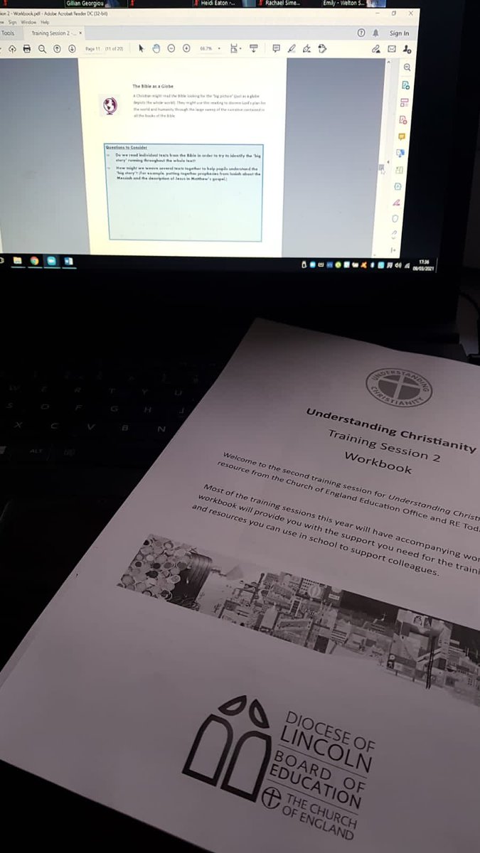 BranstonInfant1's tweet image. Miss Sneyd has been busy this evening with the second session of #UnderstandingChristianity CPD with the wonderful @GillCGeorgiou @RECofELincoln @lincolndbe ✝️