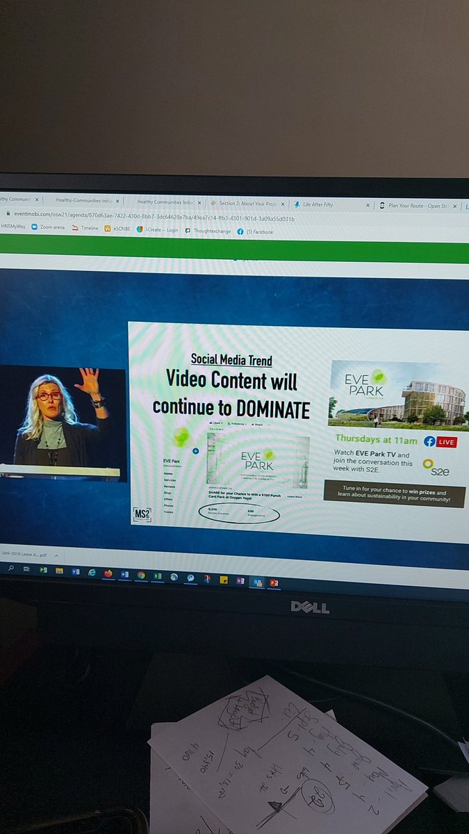 I had best up my game on video content #OSWConf21