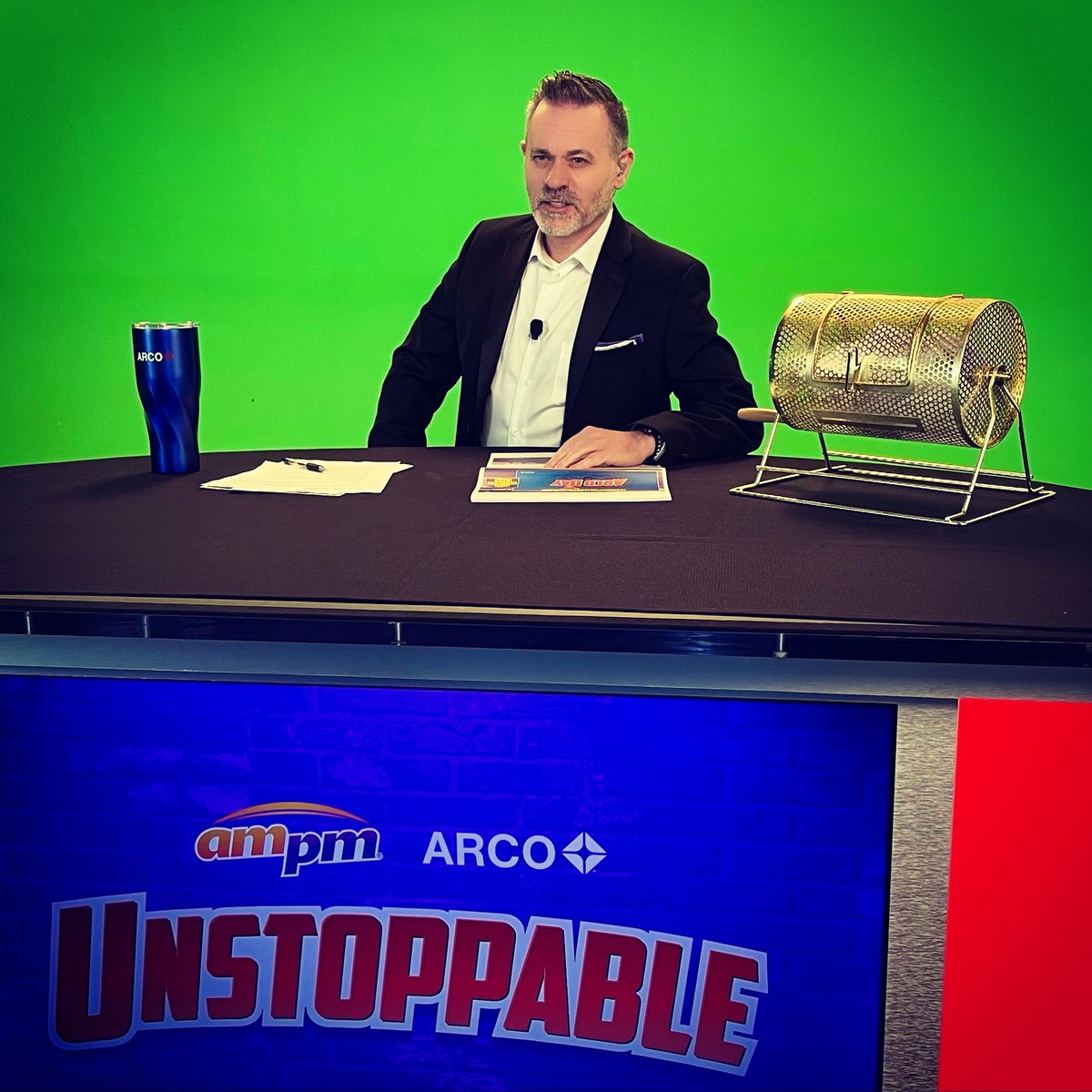 joshuaseth's tweet image. Back at the anchor desk today to host another virtual conference. Channeling my inner Ron Burgundy. #virtualevents #virtualhost #virtualemcee #hybridevents