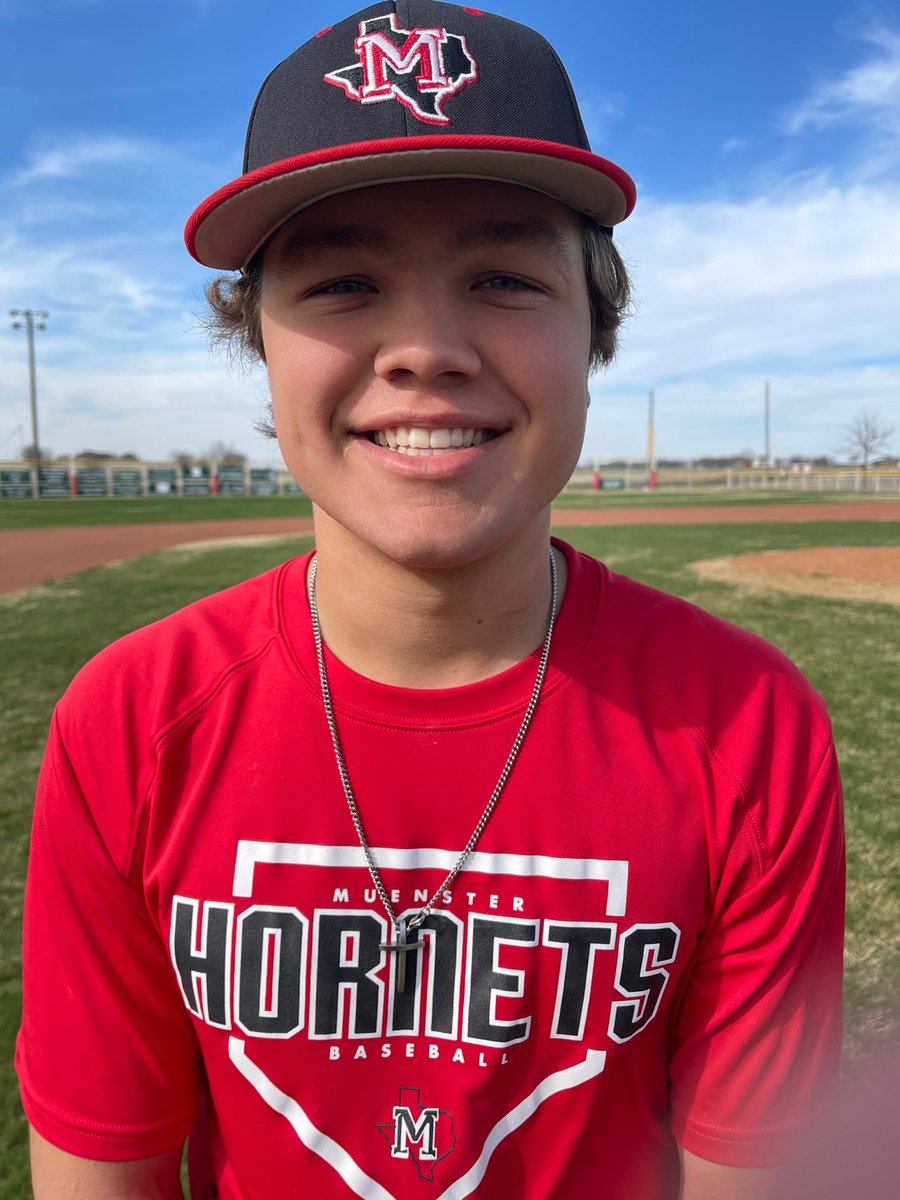 2ATxHSBaseball (@2atxhsbaseball) on Twitter photo Congratulation to the 2A D-BAT Co-Hitter of the Week
Trent Anderle, Sr, Muenster, 8-15, 2HR, 2 3B, 2B, 4RS, 2BB, 10 RBIs
<a href="/DBATSPORTS/">D-BAT Sports</a> <a href="/MuensterBasebal/">Muenster Baseball</a> <a href="/Muenster_ISD/">Muenster_ISD</a> Congratulation to the 2A D-BAT Co-Hitter of the Week
Trent Anderle, Sr, Muenster, 8-15, 2HR, 2 3B, 2B, 4RS, 2BB, 10 RBIs
<a href="/DBATSPORTS/">D-BAT Sports</a> <a href="/MuensterBasebal/">Muenster Baseball</a> <a href="/Muenster_ISD/">Muenster_ISD</a>