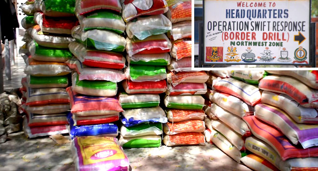 channelstv's tweet photo. VIDEO: How Customs Operatives Offered Bandits Seven Bags Of Rice For Safety – Official
https://t.co/cA1c4eZDyS https://t.co/GgvavsbwSj
