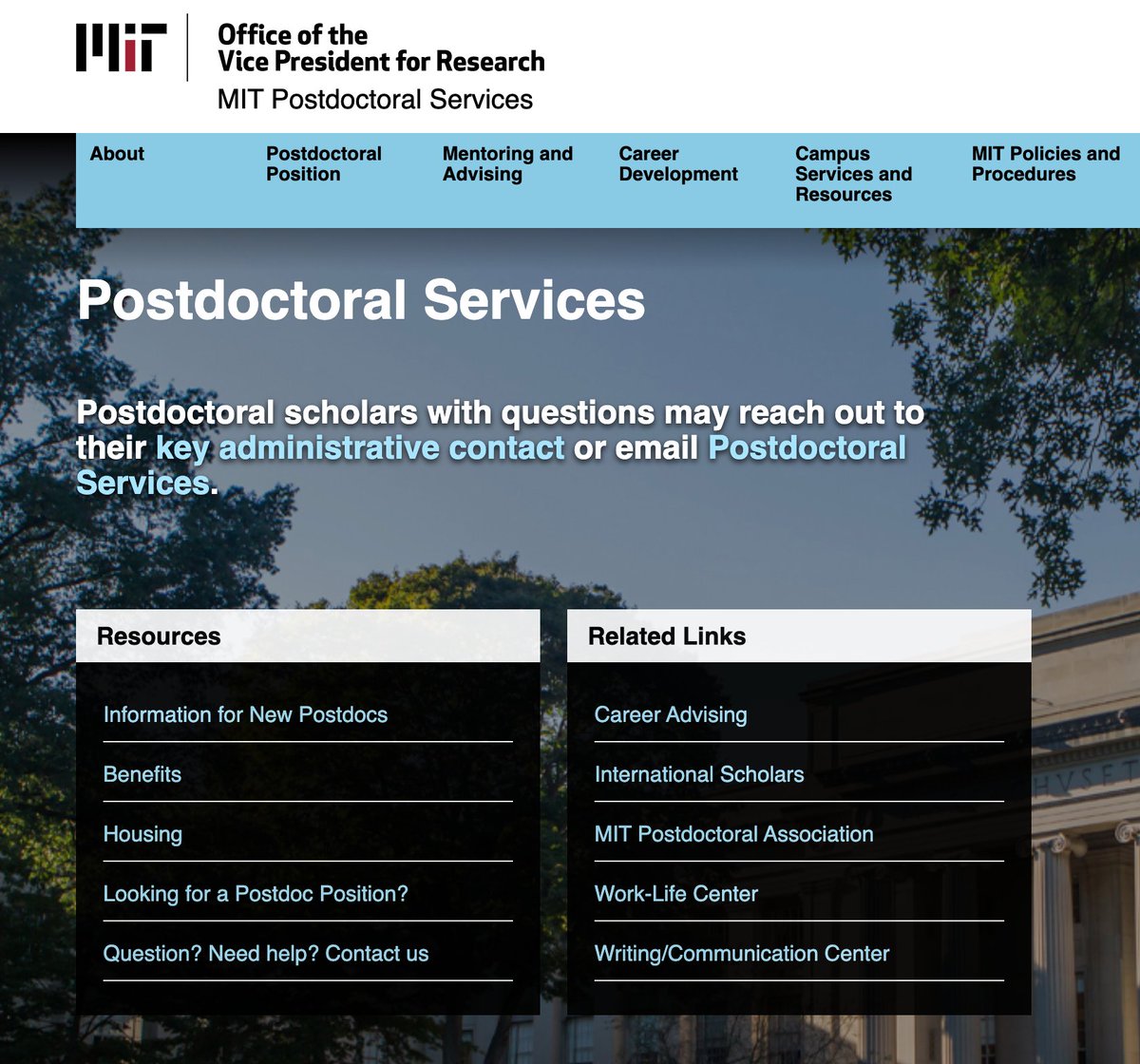 gp_pulipaka's tweet photo. Applying for PostDoc at MIT in Machine Learning? MIT Does not Provide a Degree in PostDoc. https://t.co/fjgAGEKIZw