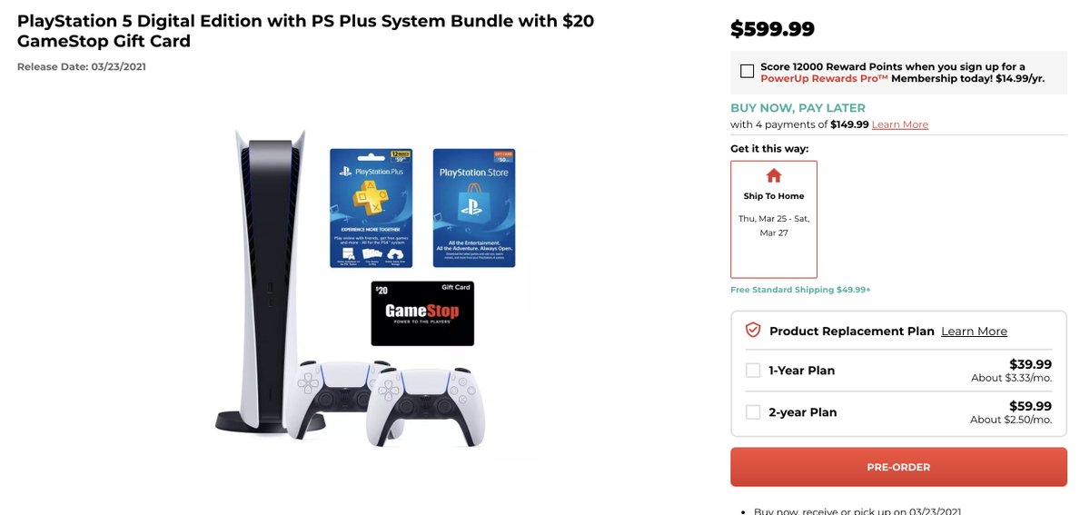 mattswider's tweet photo. I see this one PS5 bundle live

PS5 Digital Edition so far: https://t.co/AMpZ2OOl0N https://t.co/3GSLnhPMqA