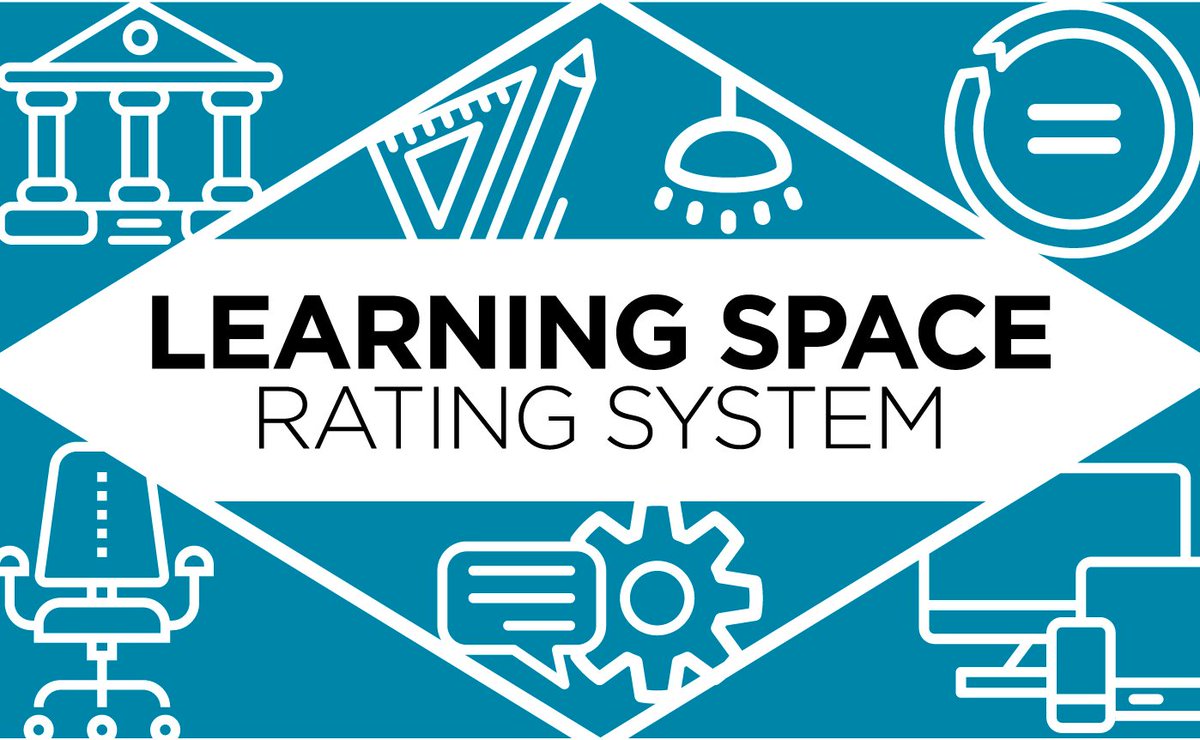 The Learning Space Rating System can help you assess how well your classroom design supports multiple modalities of learning and teaching. V3 is here and includes several updates, such as a new section and framework on inclusion. bit.ly/3qtbFrj