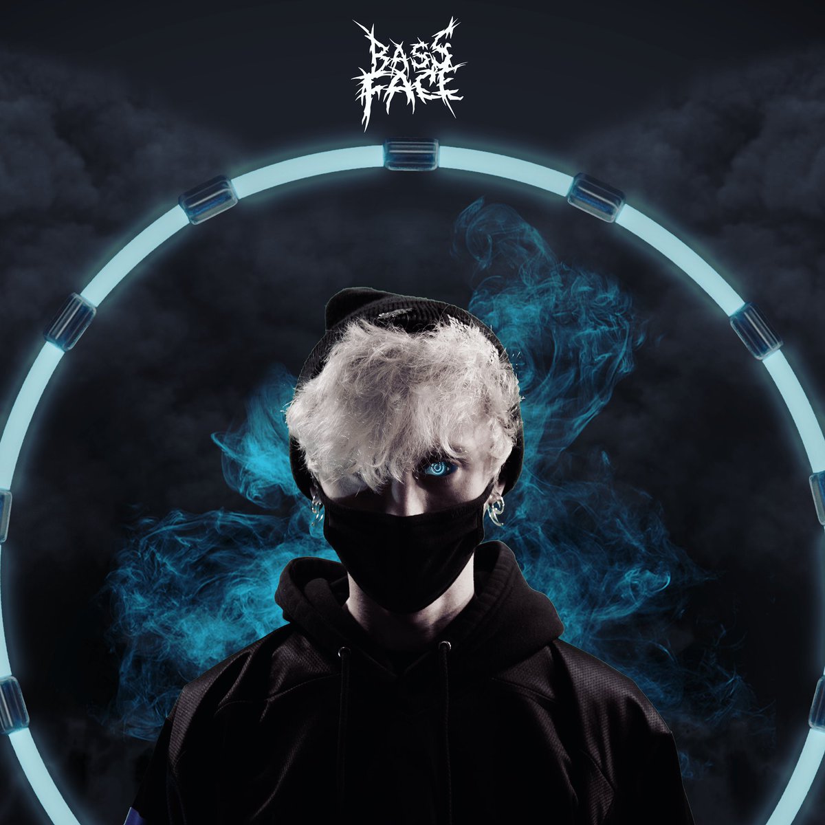 BASSFACEDUBS's tweet image. My roommate @Squeeth_ absolutely snapped on this press photo using some pieces from my recent album cover by @droptexture. Absolutely wild.