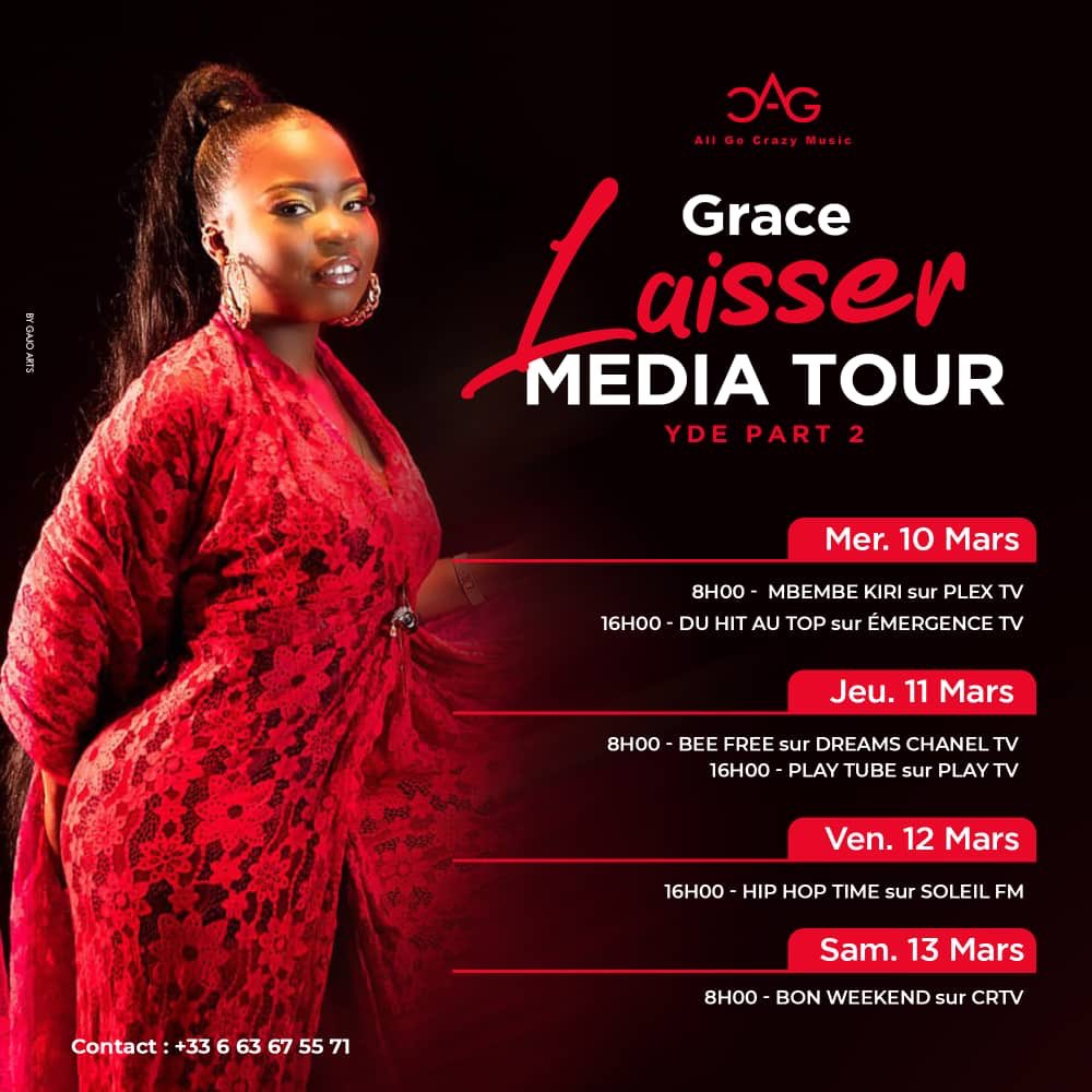 Its__Grace's tweet photo. Hello 

Retrouvez moi à partir de demain pour la suite de mon média tour 😊😊😊 bisou 😘😘 https://t.co/3yjxb6bDQT