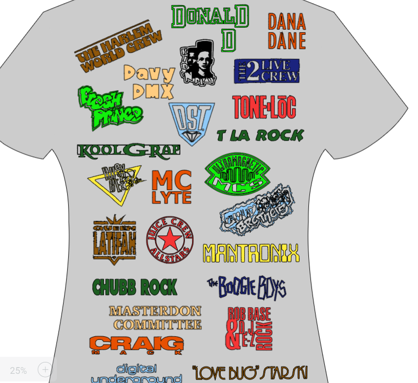 almonucci's tweet photo. @MCSerch 3rd Bass will def be on next shirt I make..Just can't fit all the old school on one shirt, so made 2 so far, front and back https://t.co/pY35yGa4iV