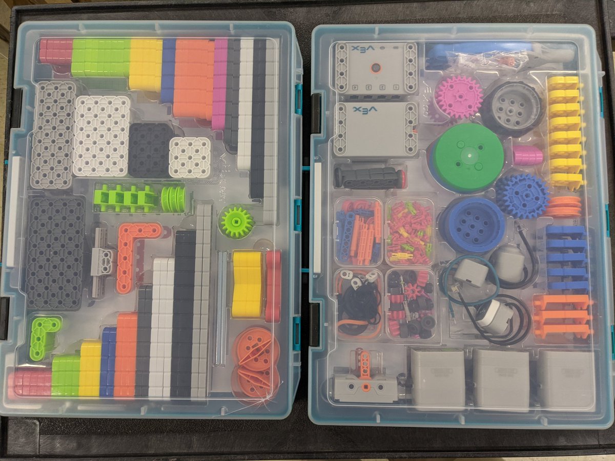 We received our VEX GO robotics kits today. All second and third graders will use these in our new STEAM Lab for a variety of challenges each year. Our K-1 and 4-5 kits are coming soon!