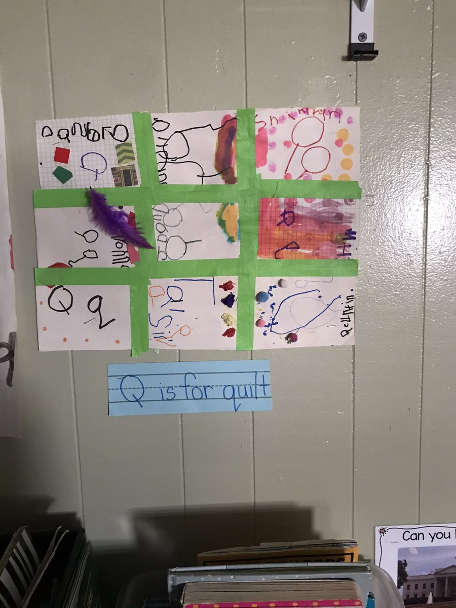 ChristinaSzaro's tweet image. The letter of the week is Qq. In light of SEL week, we made a friendship quilt! #PassionPurposeProductivity #nextlevelAPSD @Asbury_ParkSD @APSuperGray @Antonel1Shannon @tiffanycrespo0 @class_little
