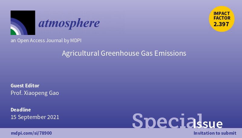 Submissions are welcome!

Submit a paper into the Special Issue of /Atmosphere/: mdpi.com/journal/atmosp…