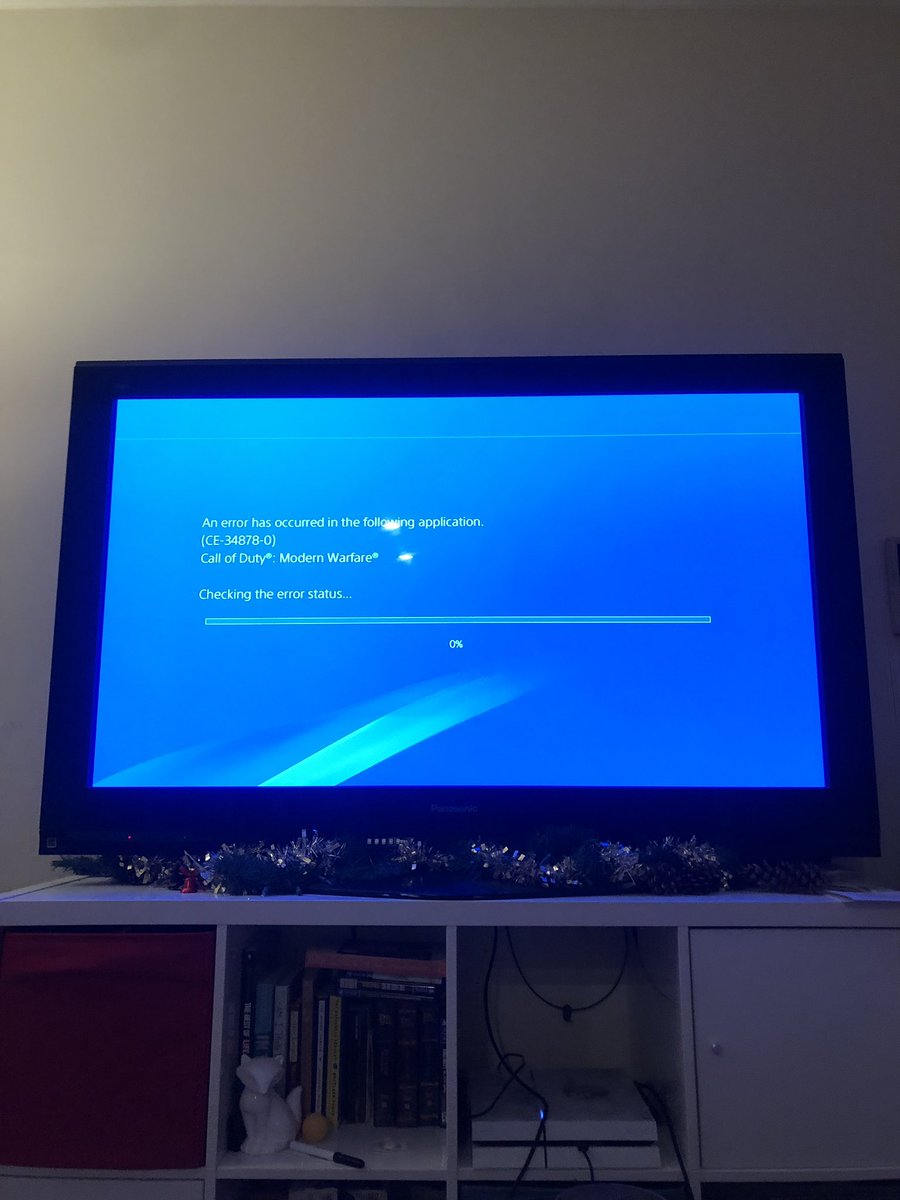 KahloKingg's tweet photo. Another day, another error. @Activisionfails @Activision @ATVIAssist @PlayStation https://t.co/TOuE39ggK2