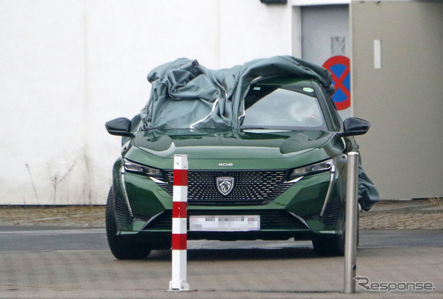 レスポンス プジョー 308 次期型は 新ライオンマーク 装着 高級感アップ Phevも T Co Syetvruzqx 新型車 プジョー 電気自動車 ハッチバック
