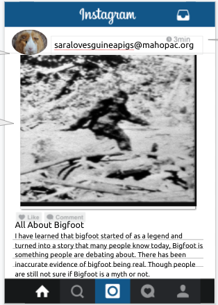 FerrignoMalevic's tweet photo. From reading to pre-writing activities. Did you see our "Instagram" posts? 5FN is getting ready to report on Bigfoot, but wanted to connect to our followers first.  (No, we really didn't post on IG, but Google Slides worked too!)😬 @bulldogslv @BlessingMahopac https://t.co/whLSNnTJGv