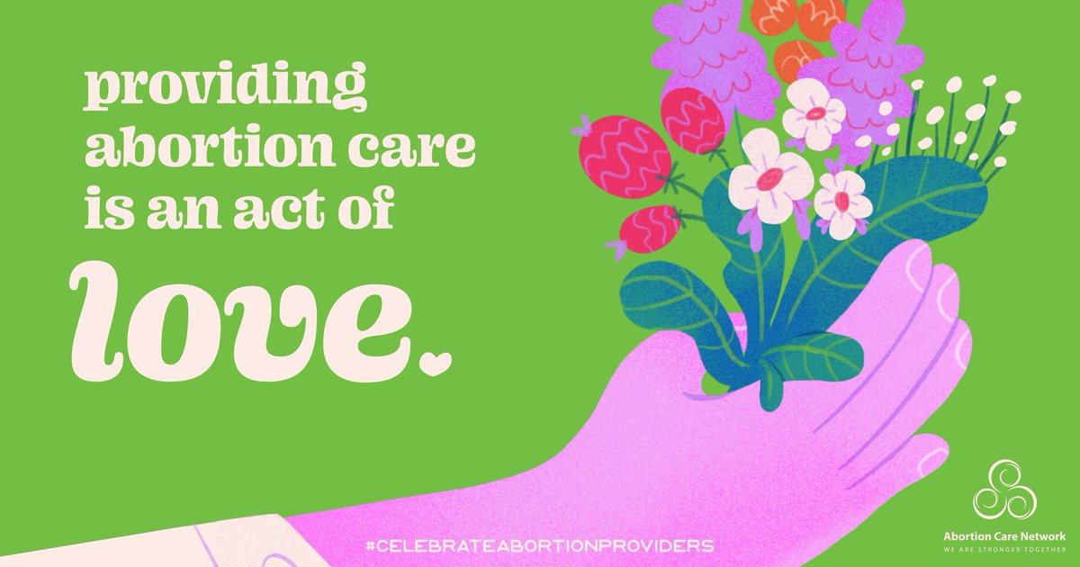 Abortion has always been essential care. During the #COVID19 pandemic and beyond, abortion providers work tirelessly to provide safe, legal abortion to those who need it. We are so grateful. #CelebrateAbortionProviders
