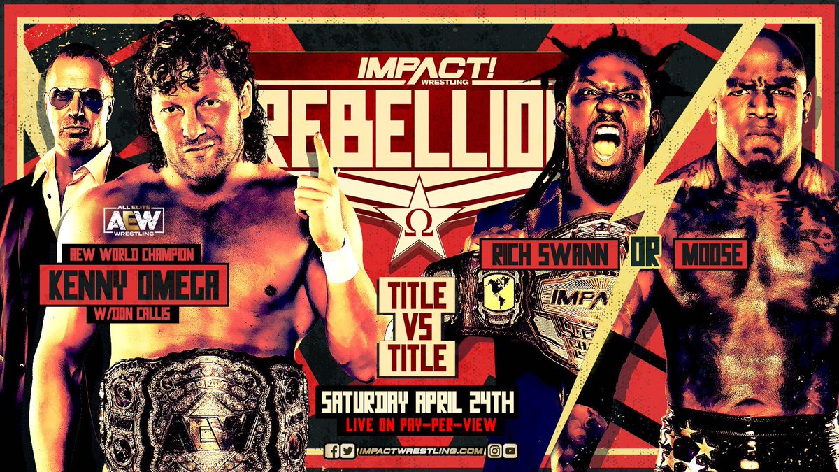 Kenny Omega Announced For Title Vs. Title Match At Impact Rebellion