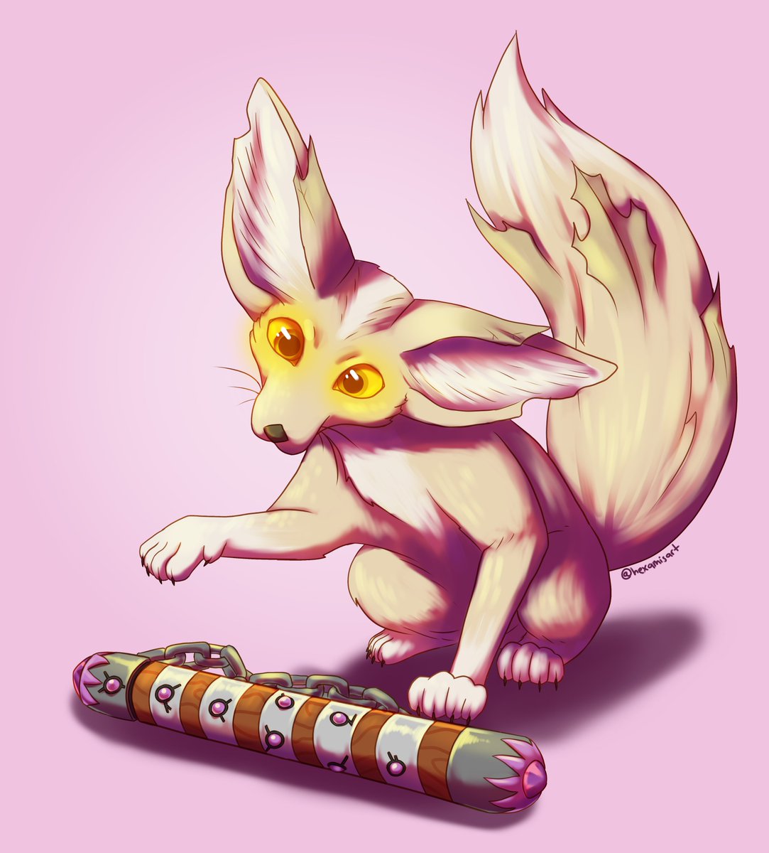 Hexamis_'s tweet photo. look at this heckin cutie! Thanks again to @talkcritgethit for commissioning me! :D #digitalart https://t.co/s4wWOfgGOH