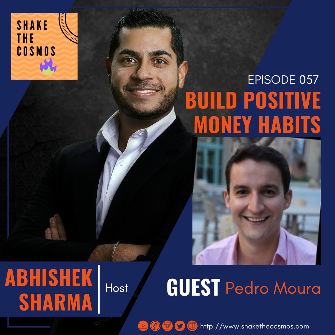 Shake the Cosmos (@shakethecosmos) on Twitter photo What makes saving hard? Tune in as I interview <a href="/iPedroMoura/">Pedro F. Moura</a>, the Founder and CEO of <a href="/FlourishSavings/">Flourish Fi</a>. He will reveal how to make saving as easy as play!
Visit buff.ly/3qn4elt to learn more...
#shakethecosmos #podcast #savings #banktransactions #moneymatters What makes saving hard? Tune in as I interview <a href="/iPedroMoura/">Pedro F. Moura</a>, the Founder and CEO of <a href="/FlourishSavings/">Flourish Fi</a>. He will reveal how to make saving as easy as play!
Visit buff.ly/3qn4elt to learn more...
#shakethecosmos #podcast #savings #banktransactions #moneymatters