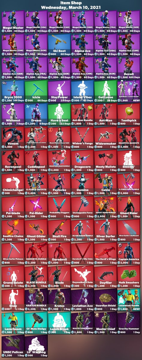 Ifiremonkey On Twitter Fortnite Item Shop Wednesday March 10 2021 Use Code Firemonkey To Support Me Epicpartner Https T Co Oxlghmmphr Twitter