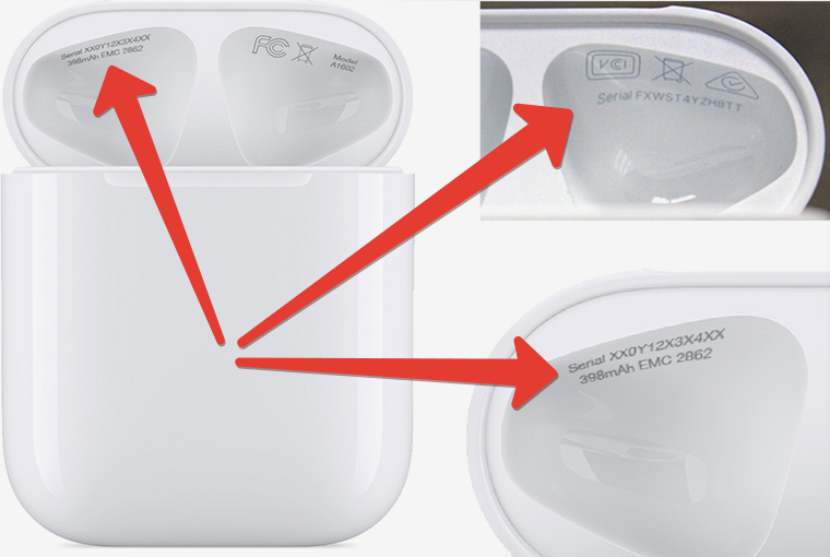 campaign Cow Brim 𝕯𝖒𝖏.sol ◎ sur Twitter : "1. Using the serial number The quickest and  surest way to check the authenticity of your AirPods is to look up the  serial number, which can be