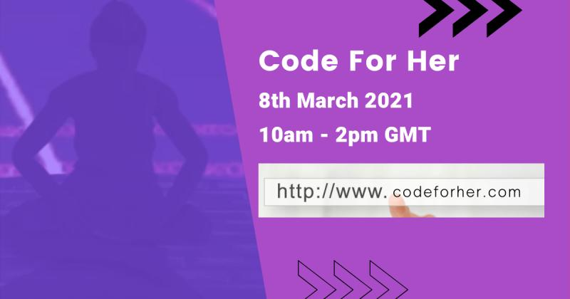 CodeForHer (@code_for_her) on Twitter photo We did it!  Celebrated International Women's Day with the debut of code for her tech event.  Thank you for all speakers, all attendees, I hope you enjoyed it as much as we did!  codeforher.com
#internationalwomensday2021  #IWD2021 #codeforher We did it!  Celebrated International Women's Day with the debut of code for her tech event.  Thank you for all speakers, all attendees, I hope you enjoyed it as much as we did!  codeforher.com
#internationalwomensday2021  #IWD2021 #codeforher