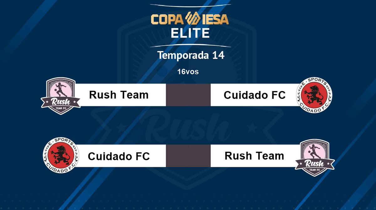 #CopaEliteIESA 🎮

Esta noche vamos por 16vos de Copa frente a un buen rival y el Rush quiere llegar lejos. Con toda.

#Rush4ever