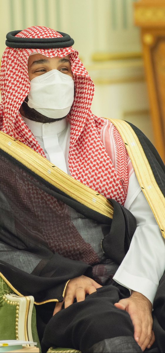 الكِمامة لاتخفي الابتسامات دائما ❤️
#محمد_بن_سلمان