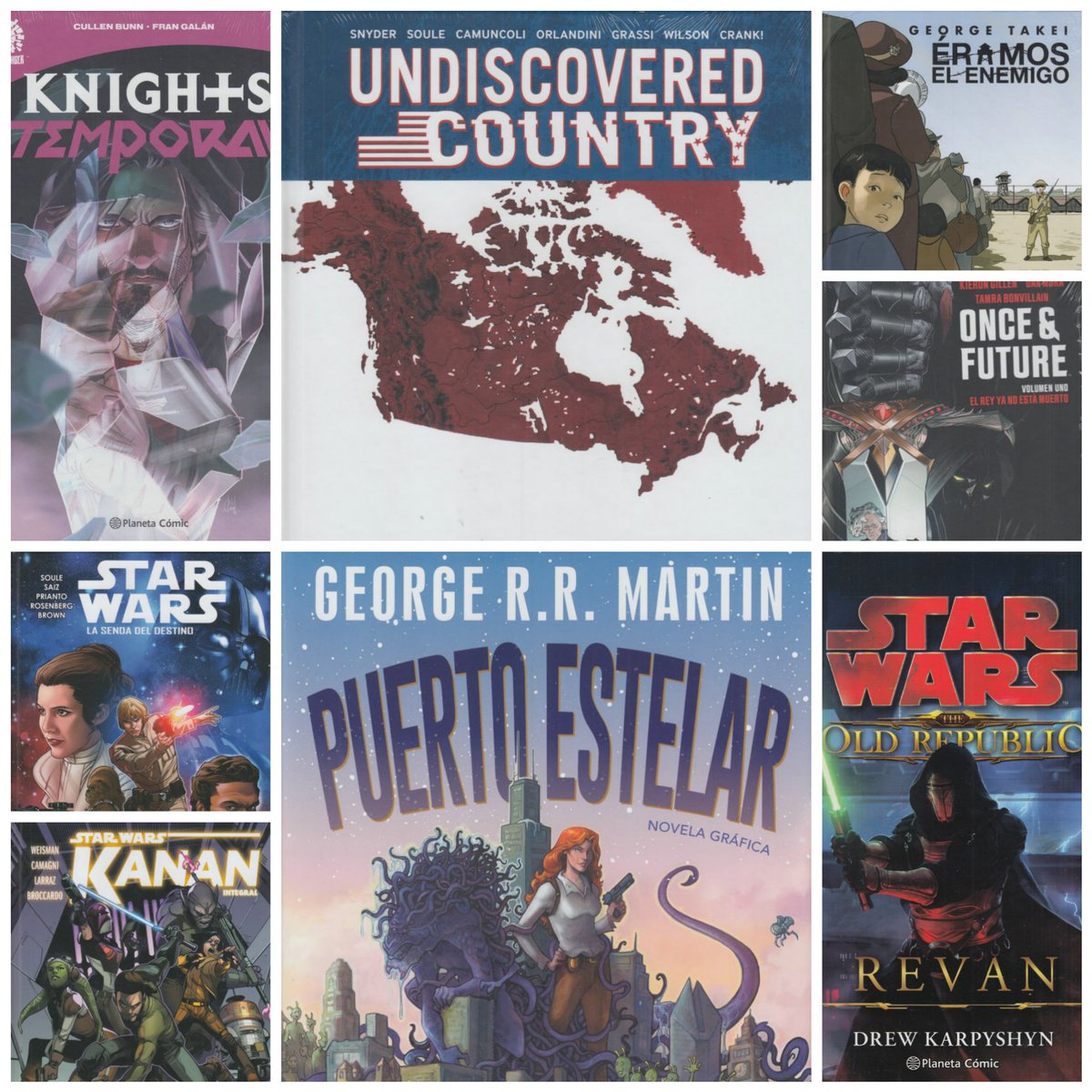 FLASHLIBRERIA's tweet photo. Os dejamos las #novedades para que vayáis pensando en hacer acopio de buena #lectura @PlanetadComic @eccediciones https://t.co/s22LWyfRmq