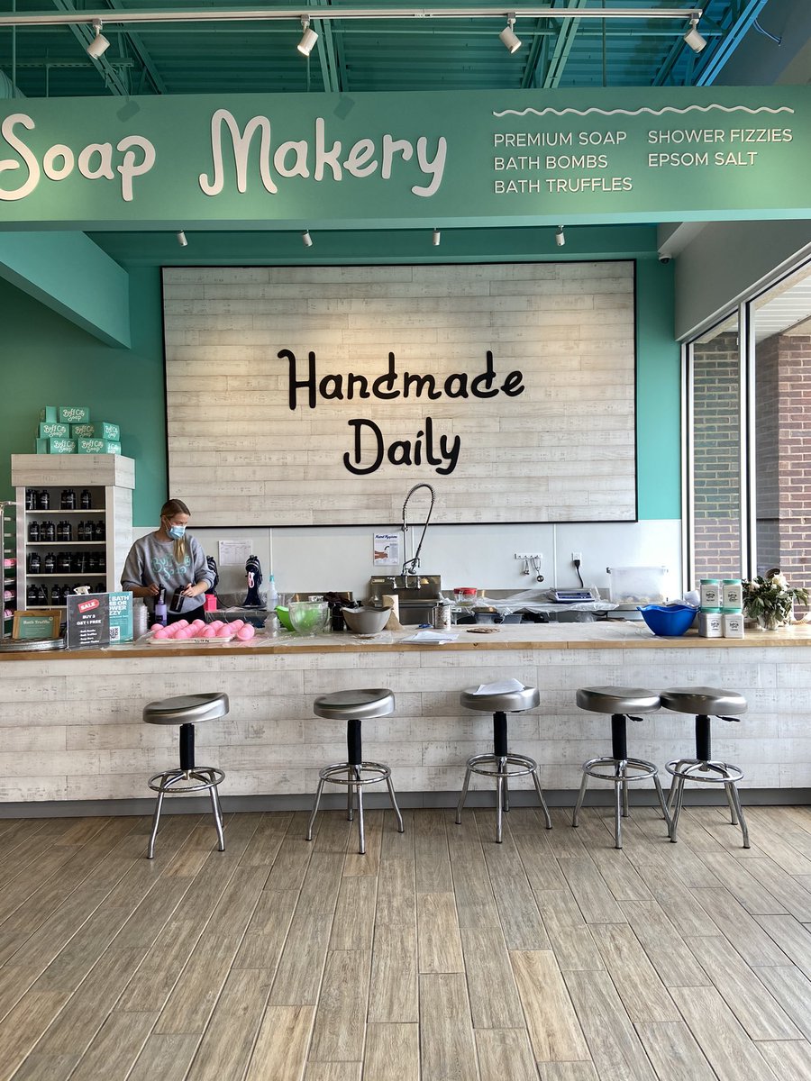 ChairethJ's tweet photo. Had a great time visiting @BuffCitySoap at the St. Matthew’s location today! Love their products and loved being able to witness where they create them! #FrebergSM https://t.co/TWy9sk7uTY