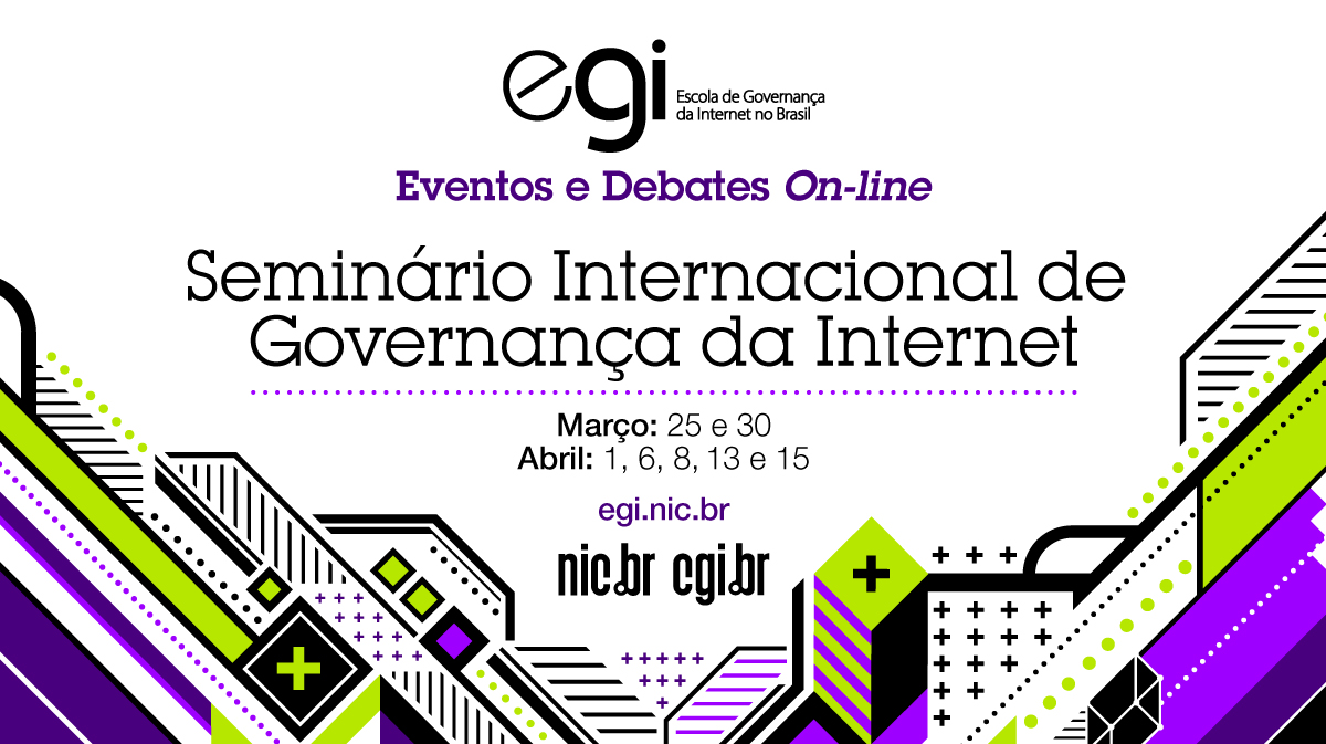 ComuNICbr's tweet photo. #ReserveAData! Neste mês começa o Seminário Internacional de Governança da Internet do #CGI.br. Dia 25, o tema será “Brasil e o pioneirismo na governança multissetorial da Internet”. https://t.co/GXpSVNceEG