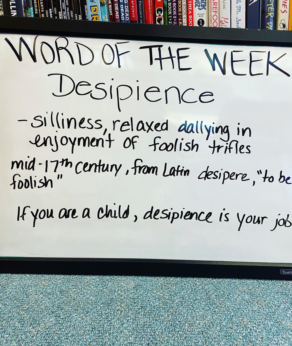 BrandonLibrary's tweet image. Word of the week #wordoftheweek #brandonlibrary