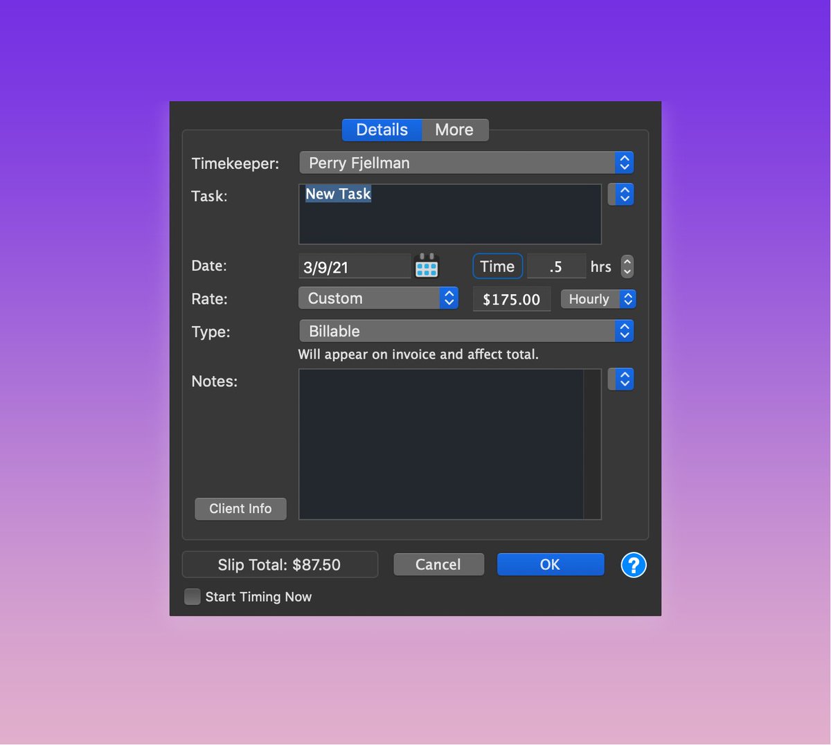 timenetlaw's tweet image. TimeNet Law 4 has a beautiful new UI centered around consistent color bars, iconography, reducing clutter and giving more breathing room around controls. The difference is striking! Here’s an example of the old slip editor window compared to the new one.