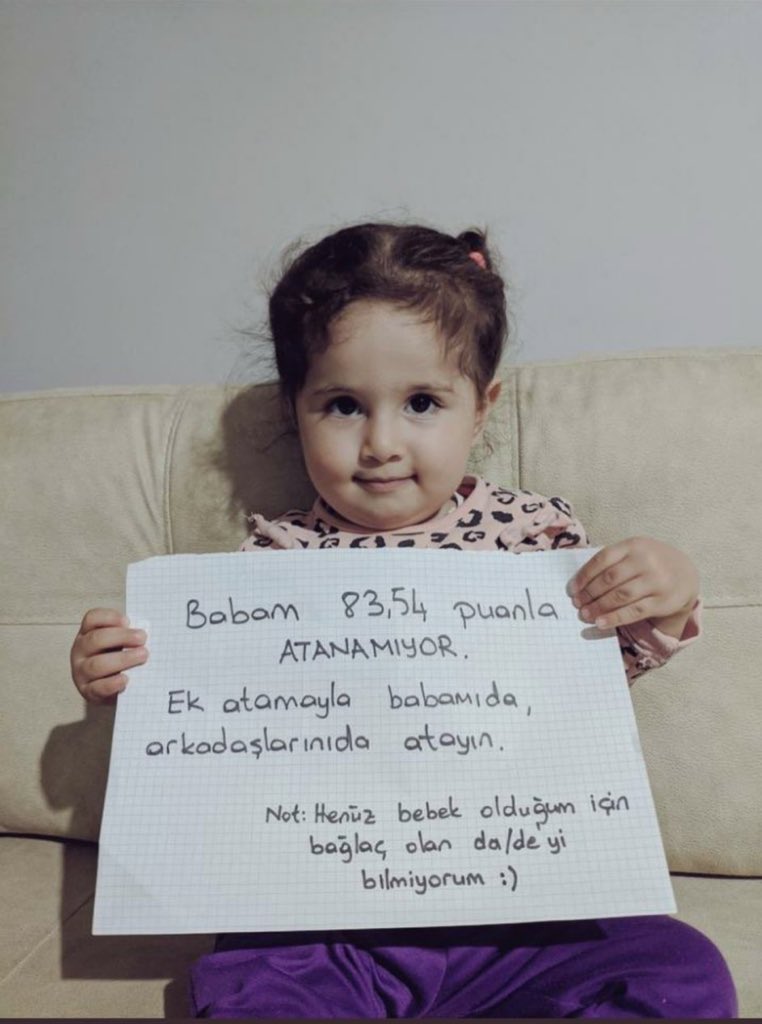 Öğretmenlerimizin ve ailelerinin seslerini duyurmalarına yardımcı olalım.  #CB2MilynÖgrtAilePerişan