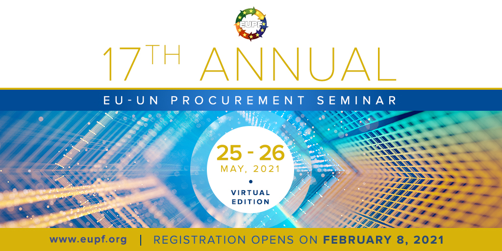 ITANewYork's tweet photo. Italian companies seeking to do #business with the #UN can gain in-depth understanding of how the tender process works and the type of products the #UN procure. Join us for the 2021 Virtual #EUPF Seminar, 25-26 May. Find out more and register: https://t.co/tUXAALwECD https://t.co/82jZK2IzDU