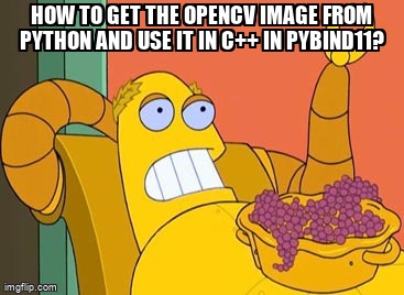 overflow_meme's tweet image. How to get the OpenCV image from Python and use it in C++ in pybind11? stackoverflow.com/questions/6091… #python #pybind11 #cpp #opencv
