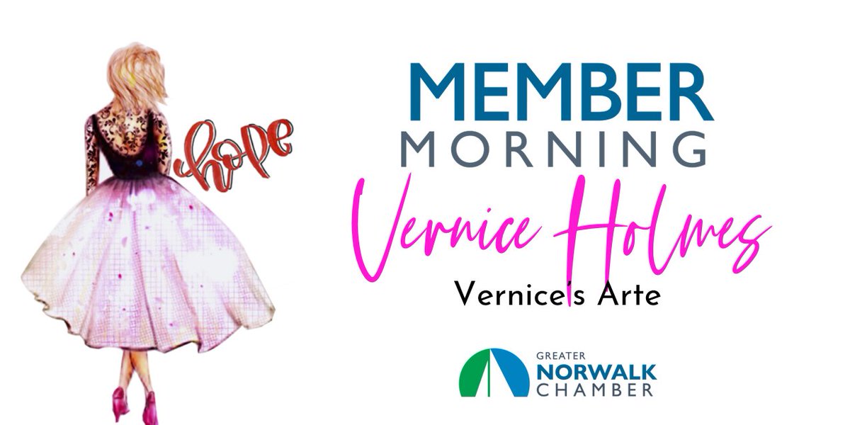 Greater Norwalk Chamber (@greaternorwalk) on Twitter photo #MemberMorning with <a href="/IAMVERNICE/">VERNICE HOLMES</a> <a href="/iam_vernice/">Vernice's Arte & Fashion</a> on Wed, March 24 at 8:30a โ๏ธ bit.ly/3boKPdQ #MemberMorning with <a href="/IAMVERNICE/">VERNICE HOLMES</a> <a href="/iam_vernice/">Vernice's Arte & Fashion</a> on Wed, March 24 at 8:30a โ๏ธ bit.ly/3boKPdQ