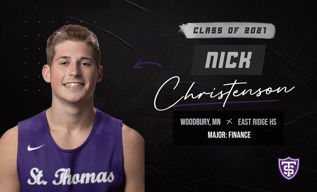 TommieMBBall's tweet photo. Tough, smart, disciplined, 🪜 🪜 🏃‍♂️ 🏃‍♂️ champion, well-liked, resilient, optimistic, determined, and energetic. Thanks to @N_Christenson4 for 4 great years of Tommie Basketball! https://t.co/2xOPlPBxHN