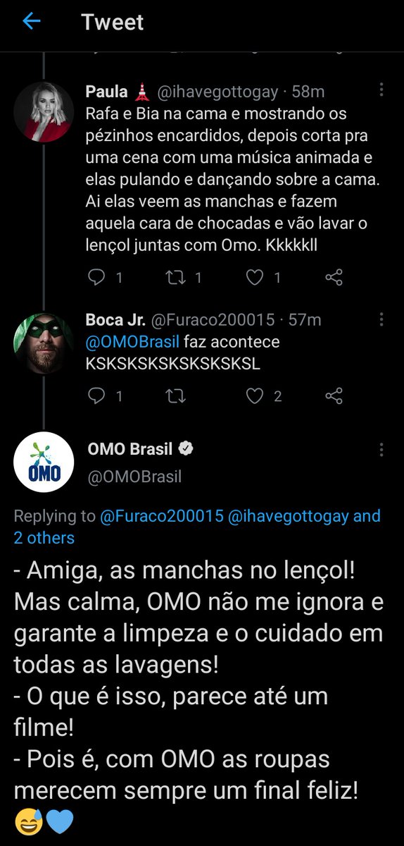 rabiasoutofcont's tweet photo. Até a OMO é rabia https://t.co/FNgHb8HSr2