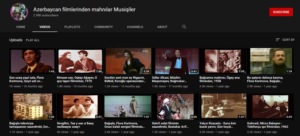 DrHughMore's tweet photo. Amazing Youtube channel - Songs from #Azerbaijani movies

#Azərbaycan filmlərindən mahnılar 

#Azerbaijan 🇦🇿

https://t.co/1vDoVUWGcH https://t.co/sfHcGhJ5YM