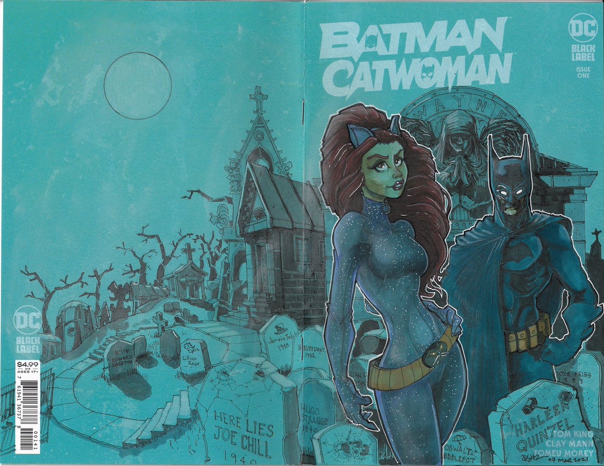 Finished the #Batman & #Catwoman #blankcomic #illustration a closeup and then the overall
.
.
.
.
.
#art #doodlebags #doodle #draw #drawing #nashville #nashvilleartist #nashvilleart #sketching #gotham #dccomics #comicbook #gotham #graveyard #thedarkknight @dccomics