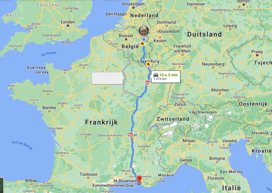Omdat uitdagingen in wedstrijdvorm zijn weg gevallen ben ik aan een eigen “Long Distance Challenge” begonnen.
Hoeveel km zijn dit jaar haalbaar in 40 dagen (de vastenperiode)
Dat werden er precies 1000 km of te wel 25km/dag.
Dat is van thuis naar de Middellandse zee.