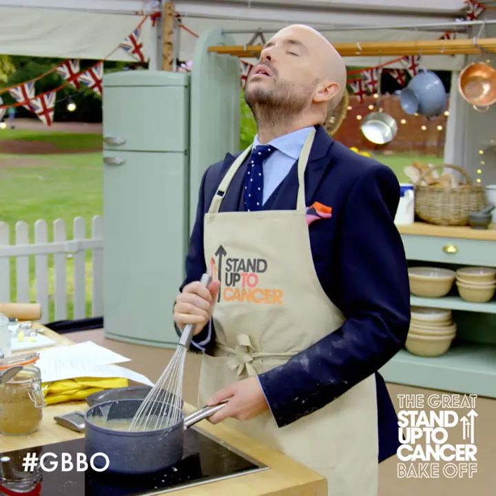 thisisyourtvl's tweet photo. We are loving @tomallencomedy tonight on @bakeofftv. https://t.co/H8ELtXFpXv