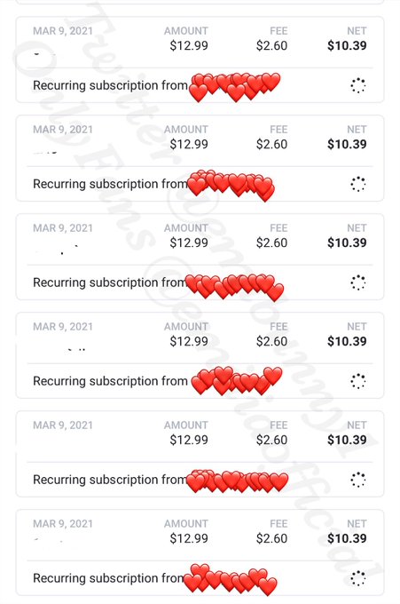 So many resubs 😍 it means a lot to me 🥺❤️❤️❤️❤️ Thank you for your support 💋 I will try to do better<a href="/tag/mytwitteranniversary"class="tags"><span>#mytwitteranniversary</span></a>